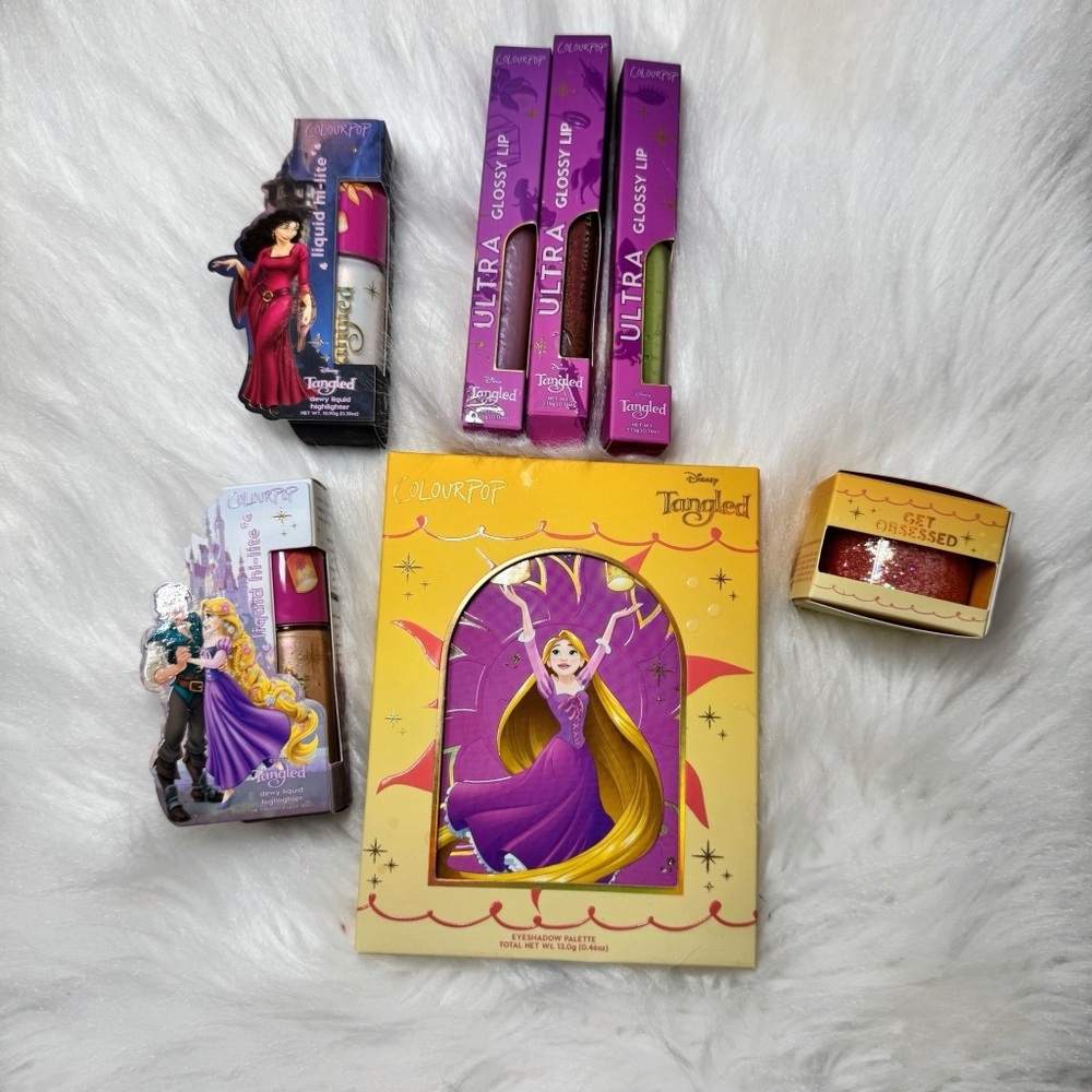 ColourPop Cosmetics Tangled Collection